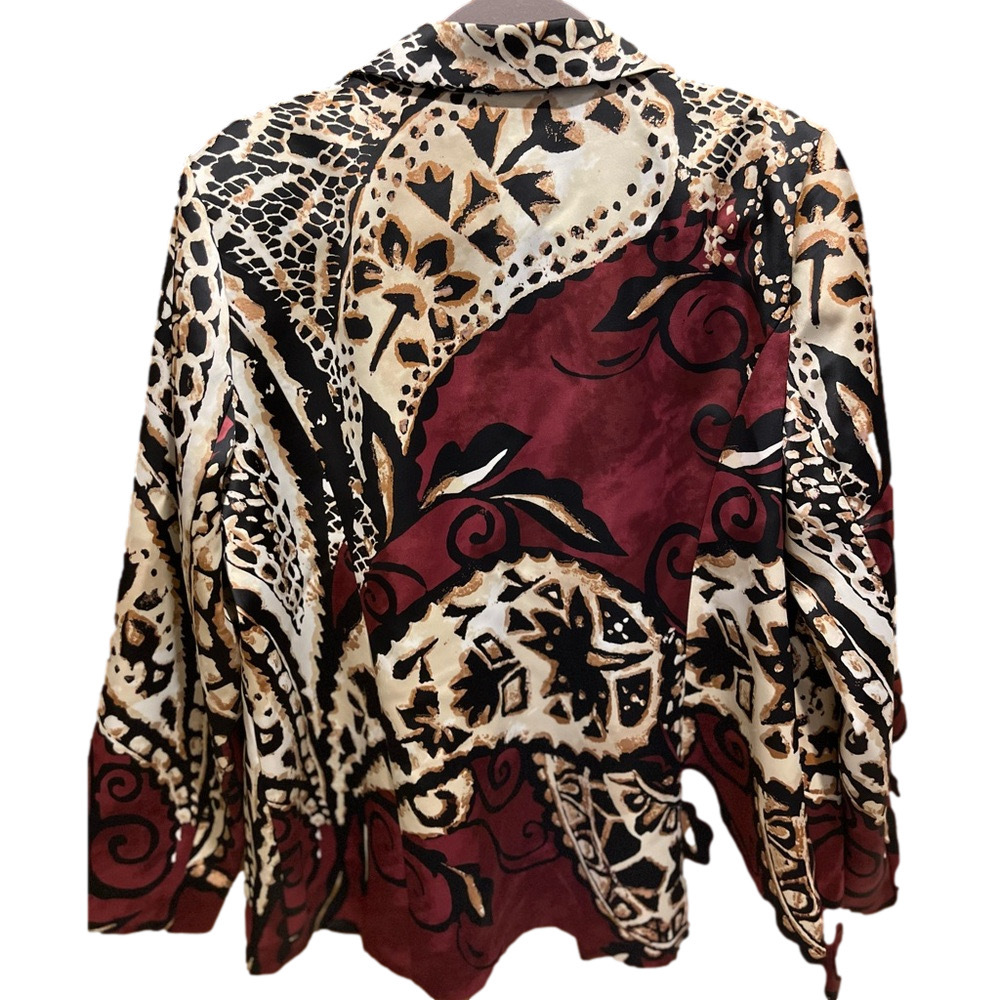 01. WOMENS CHICO’S 3/XL DETAIL JACKET - Picture 6 of 6